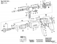 Bosch 0 602 116 002 GR.65 High Frequency Drill Spare Parts